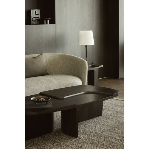 Ethnicraft Brutalist koffietafel rechthoekig mahonie rose brown