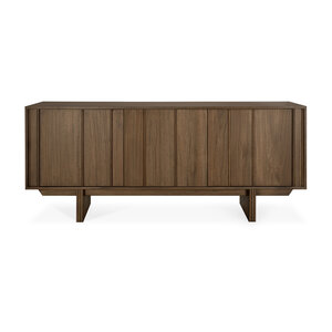 Ethnicraft Pillar buffet en teck wild brown 169