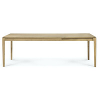 Bok verlengbare eettafel 160>240 cm eik TOONZAALMODEL