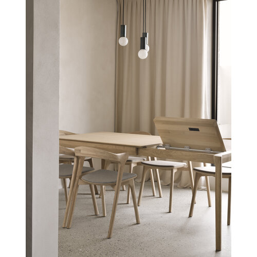 Ethnicraft Bok verlengbare eettafel 160>240 cm eik TOONZAALMODEL