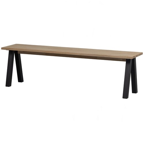 WOOOD Tablo eetkamerbank 160 cm (eik +utrecht poot)