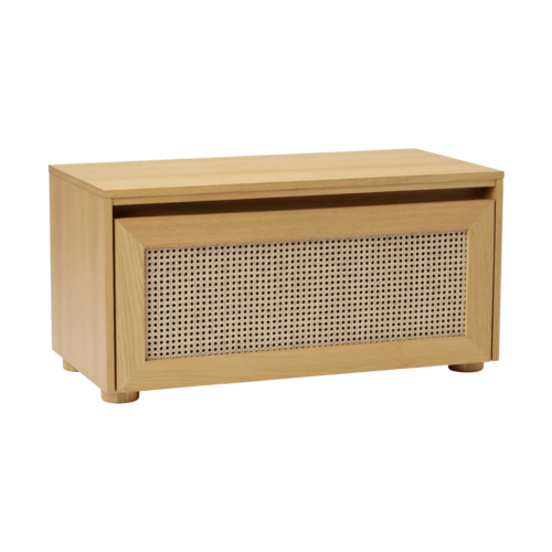 Umage Hideaway opbergbank eik - webbing klapdeur