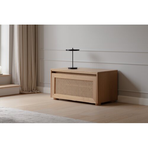 Umage Hideaway opbergbank eik - webbing klapdeur