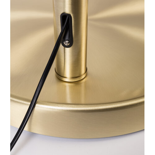 Zuiver Metal bow vloerlamp messing