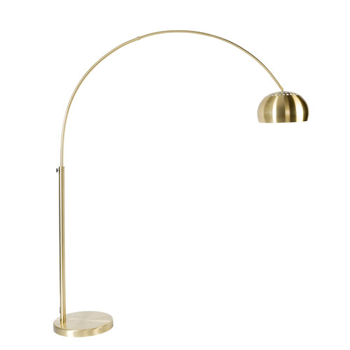 Zuiver Metal bow vloerlamp messing