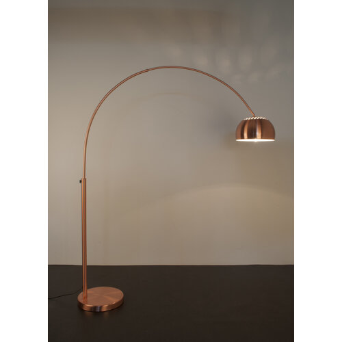 Zuiver Metal bow vloerlamp koper