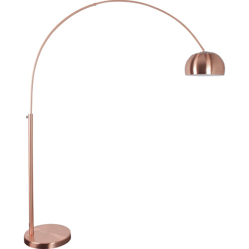 Zuiver Metal bow vloerlamp koper