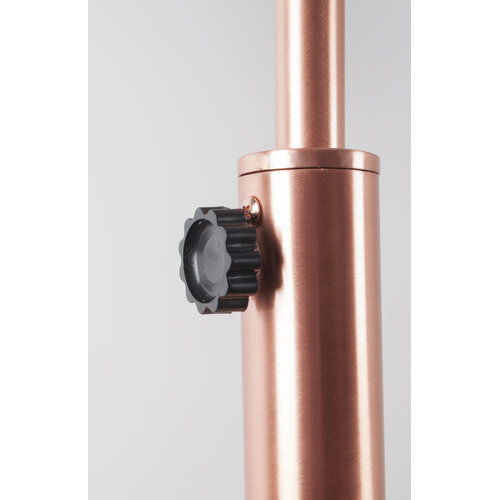 Zuiver Metal bow vloerlamp koper