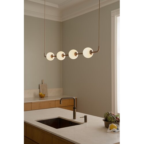 Umage Audrey Linear hanglamp – messing
