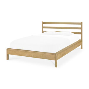 Ethnicraft PI bedframe en hoofdeinde eik – maat matras 180