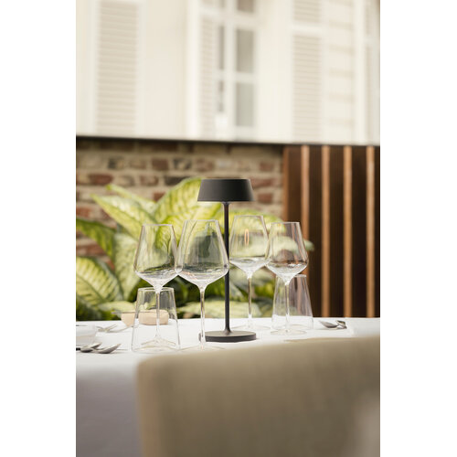 Qoozii Malta oplaadbare tafellamp zwart binnen/buiten Qoozii Malta oplaadbare tafellamp zwart binnen/buiten