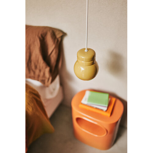 HKLiving Bulb hanglamp mustard HKLiving Bulb hanglamp mustard
