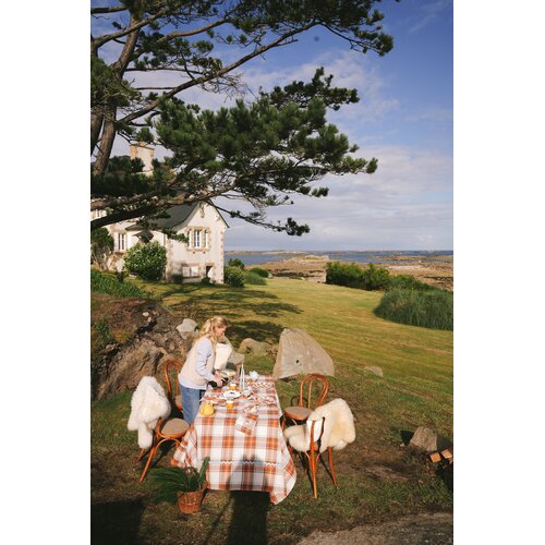 Maison Dînette Highland Cappuccino tafelkleed 170 x 250 cm Maison Dînette Highland Cappuccino tafelkleed 170 x 250 cm