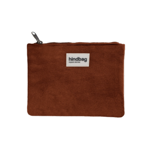 Hindbag Lou petite trousse de toilette Chocolat