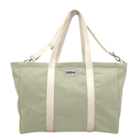 Jean weekendtas/werktas Vert argile