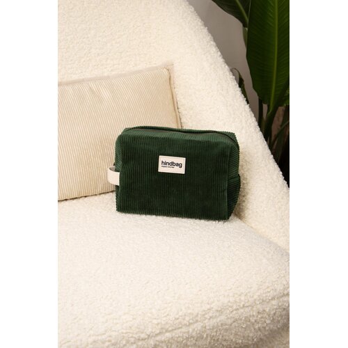 Hindbag Leon toiletzak ribfluweel Sapin Hindbag Leon toiletzak ribfluweel Sapin