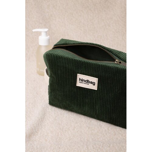 Hindbag Leon toiletzak ribfluweel Sapin Hindbag Leon toiletzak ribfluweel Sapin