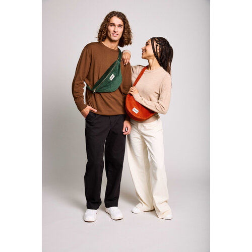 Hindbag Olivia bum bag ribfluweel Sapin Hindbag Olivia bum bag ribfluweel Sapin