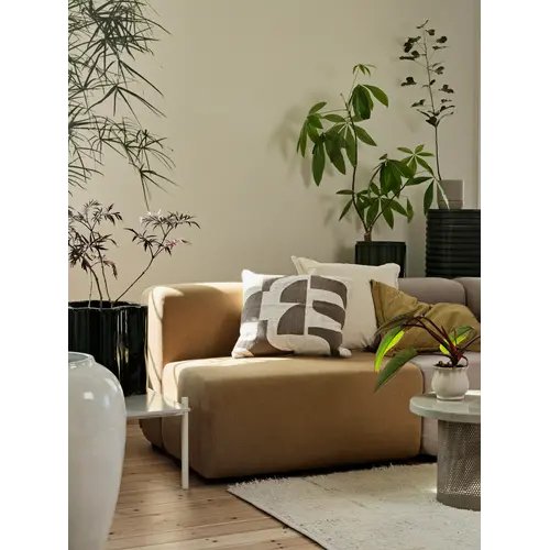 Broste Copenhagen Linnen kussen castle beige 50 x 50 Broste Copenhagen Linnen kussen castle beige 50 x 50