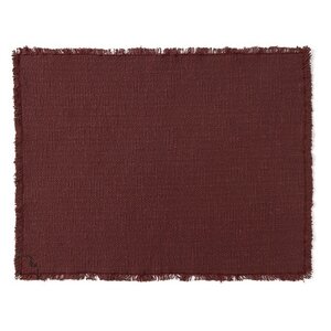 Lorena Canals Handloom placemat Marsala - set van 2 Lorena Canals Handloom placemat Marsala - set van 2