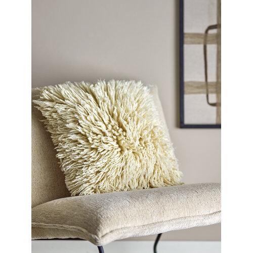 Bloomingville Star kussen wol naturel