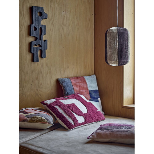 Bloomingville Bri kussen bruin katoen