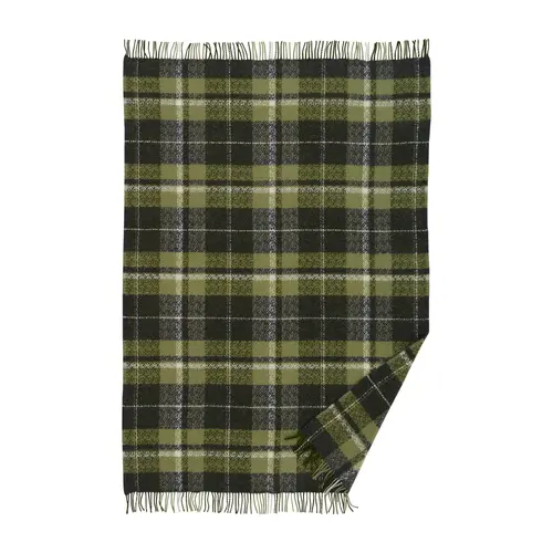 Klippan Snuggle plaid groen