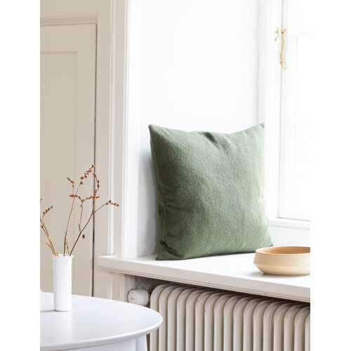 Elvang Classic kussen bottle green vierkant Elvang Classic kussen bottle green vierkant