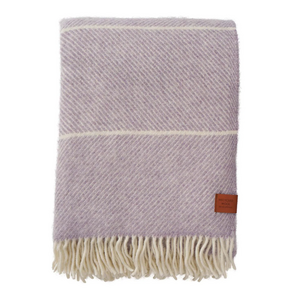 Klippan Frank plaid purper