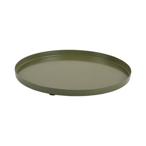 Present Time Coupe ronde army green Ø25 cm Present Time Coupe ronde army green Ø25 cm