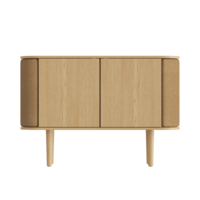 Treasures dressoir 2 deuren eik - Sugar Brown