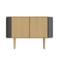 Treasures dressoir 2 deuren eik - Shadow