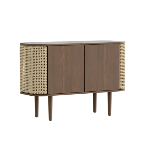 Umage Treasures dressoir 2 deuren donkere eik - Venetian Cane