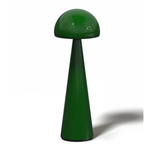 Qoozii Zanzi lampe de table rechargeable intérieur/extérieur Emerald green