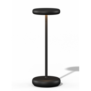 Qoozii Lana lampe de table rechargeable intérieur/extérieur noir