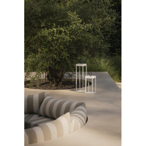 Qoozii Bali oplaadbare lantaarn wit H 50 binnen/buiten Qoozii Bali oplaadbare lantaarn wit H 50 binnen/buiten