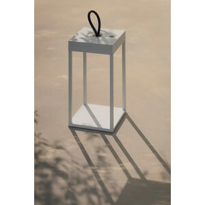 Qoozii Bali lanterne rechargeable blanche H 30 intérieur/extérieur Qoozii Bali lanterne rechargeable blanche H 30 intérieur/extérieur