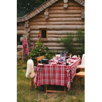 Inverness tafelkleed rood 360 x 170