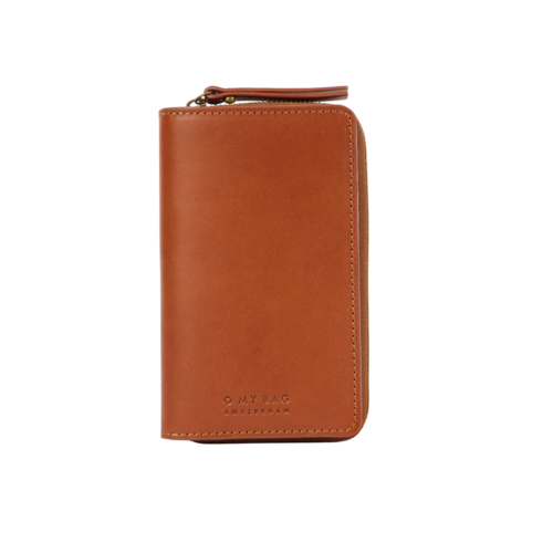 O My Bag Jett portefeuille - klassiek leder cognac O My Bag Jett portefeuille - klassiek leder cognac