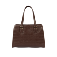 Blair handtas - Chocolate Croco Leather