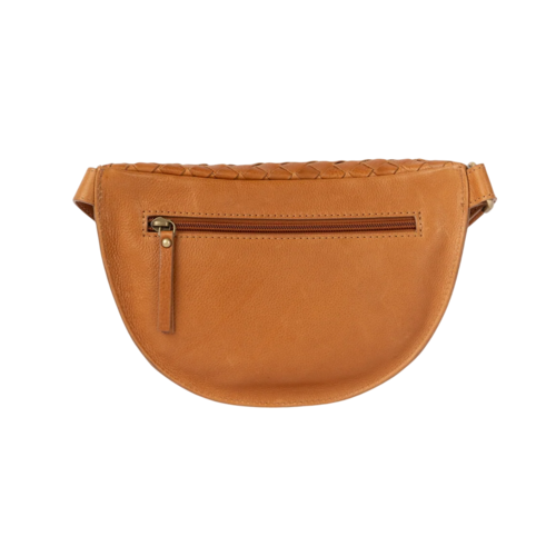 O My Bag Ray bum bag - Wild Oak woven soft grain leder O My Bag Ray bum bag - Wild Oak woven soft grain leder