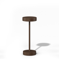 Ibiza mini oplaadbare tafellamp corten binnen/buiten