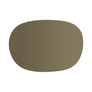 Vacavaliente SRL Ruca placemat ovaal olive recycl. leer