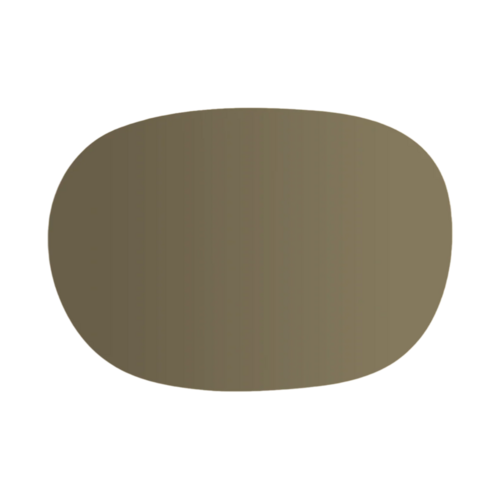 Vacavaliente SRL Ruca placemat ovaal olive recycl. leer Vacavaliente SRL Ruca placemat ovaal olive recycl. leer