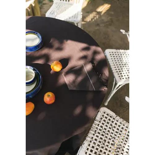 Lorena Canals Handloom servet Café 45 x 45 cm - set van 4 Lorena Canals Handloom servet Café 45 x 45 cm - set van 4