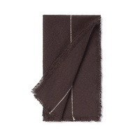 Handloom servet Café 45 x 45 cm - set van 4