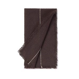 Lorena Canals Handloom servet Café 45 x 45 cm - set van 4