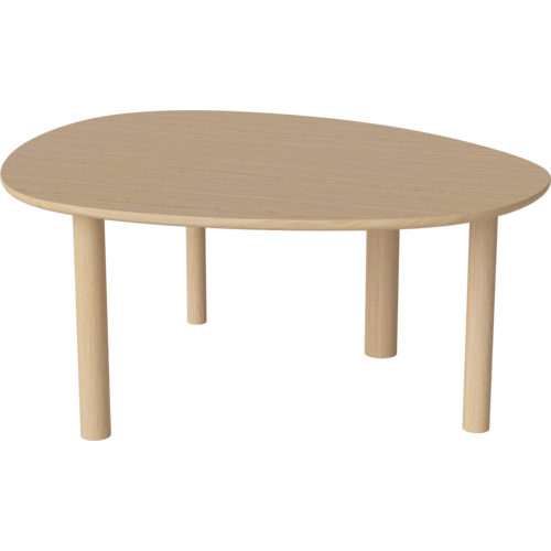 Bolia Latch eettafel 170 x 147 wit gepigmenteerde geoliede eik TOONZAALMODEL