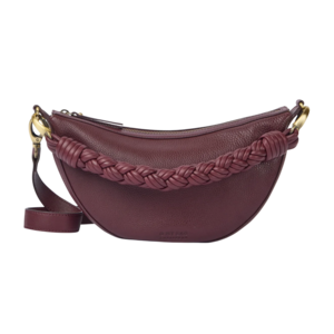 O My Bag Leo sac à main - cuir soft grain rouge cerise - 2 anses