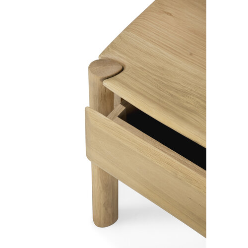 Ethnicraft PI nachtkastje eik